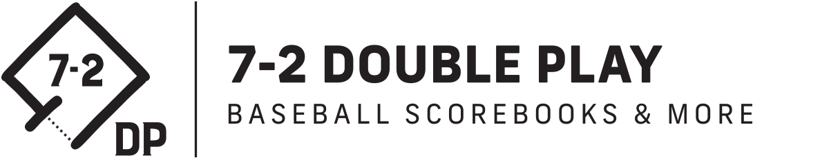 7-2 Double Play Custom Scorebooks